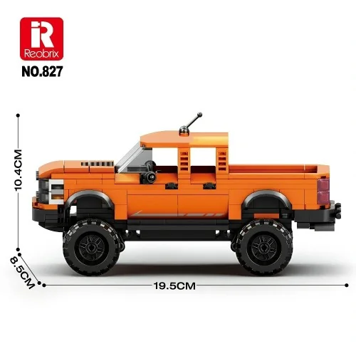 Auto Pick-up Truck 423pcs REOBRIX 827 REOBRIX