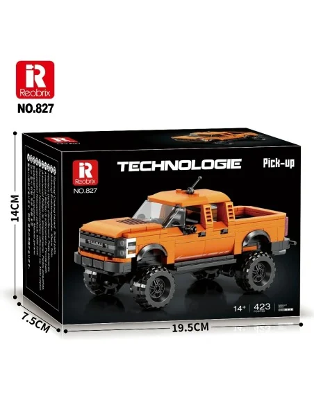 Auto Pick-up Truck 423pcs REOBRIX 827 REOBRIX