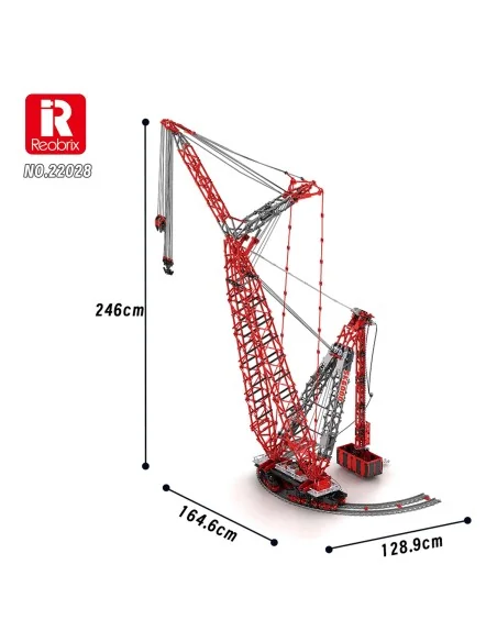 Gru portuale ad anello radiocomandata 7477 pcs REOBRIX 22028 REOBRIX Gru portuale ad anello radiocomandata 7477 pcs REOBRIX 22028 REOBRIX