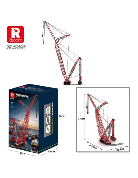 Gru portuale ad anello radiocomandata 7477 pcs REOBRIX 22028 REOBRIX