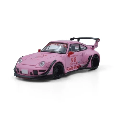 1:64 Porsche RWB 993 n98 Hooters Matte Pink MM64-RWB993-007 MODEL MODEL