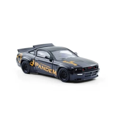 1:64 Ford Mustang PANDEM Black MM64-PM-002 MODEL MODEL