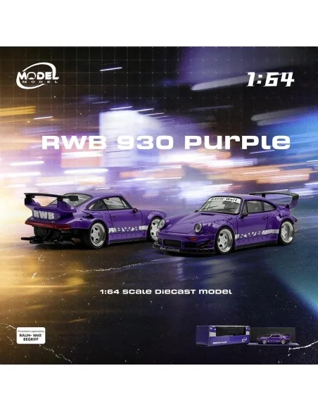 1:64 Porsche RWB 930 -- Purple MM64-RWB993-003 MODEL MODEL