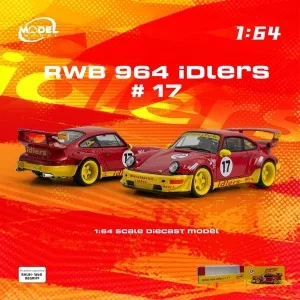 1:64 Porsche RWB 964 n17 Idlers MM64-RWB964-003 MODEL MODEL