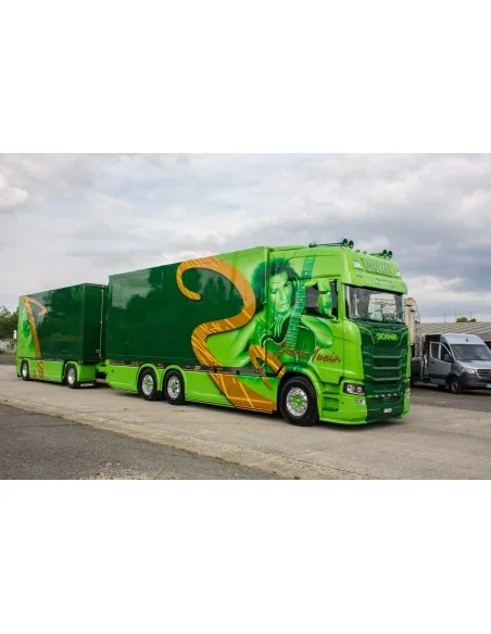 1/50 Müller - Shania Twain Scania Next Gen 590S-V8 Highline con rimorchio 2 assi TEKNO 90376 TEKNO 1/50 Müller - Shania Twain Scania Next Gen 590S-V8 Highline con rimorchio 2 assi TEKNO 90376 TEKNO