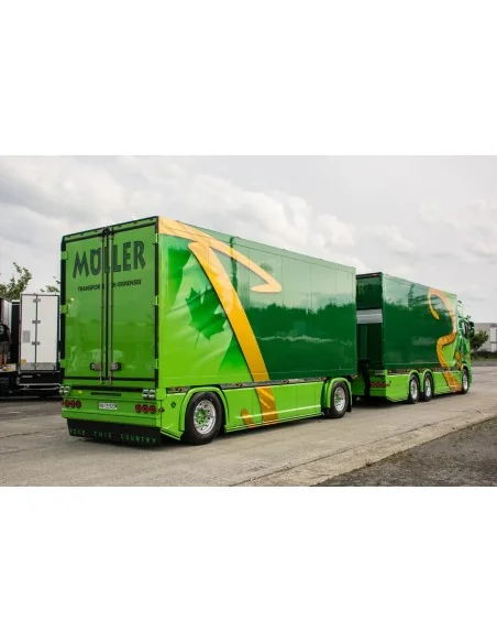 1/50 Müller - Shania Twain Scania Next Gen 590S-V8 Highline con rimorchio 2 assi TEKNO 90376 TEKNO 1/50 Müller - Shania Twain Scania Next Gen 590S-V8 Highline con rimorchio 2 assi TEKNO 90376 TEKNO