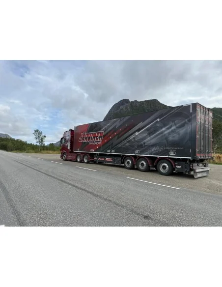 1/50 Järvinen Scania Next Gen 770S Highline 6x4 con semirimorchio frigo 3 assi TEKNO 90814 TEKNO 1/50 Järvinen Scania Next Gen 770S Highline 6x4 con semirimorchio frigo 3 assi TEKNO 90814 TEKNO