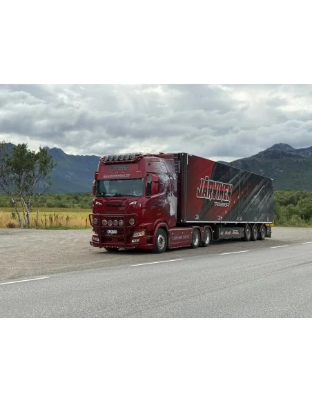 1/50 Järvinen Scania Next Gen 770S Highline 6x4 con semirimorchio frigo 3 assi TEKNO 90814 TEKNO