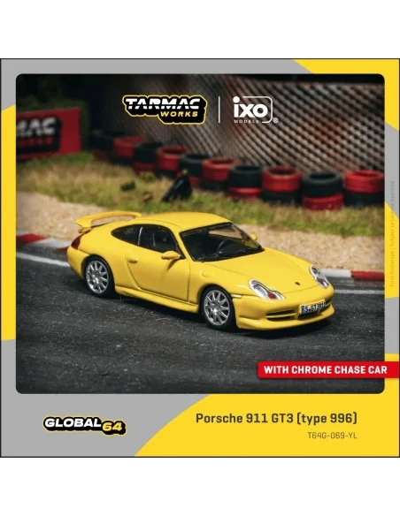 1/64 Porsche 911 996 GT3 giallo T64G-069-YL TARMAC WORKS