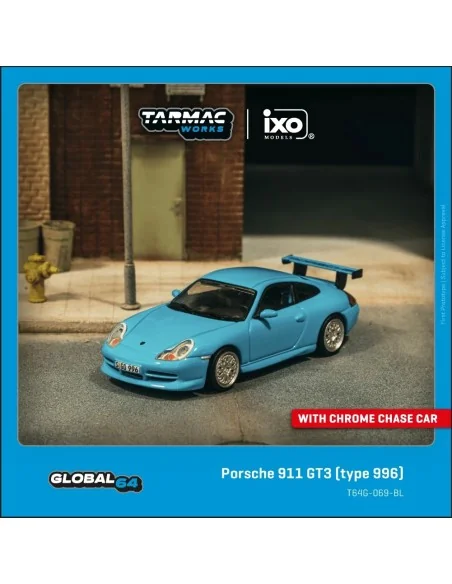 1/64 Porsche 911 996 GT3 blu chiaro T64G-069-BL TARMAC WORKS