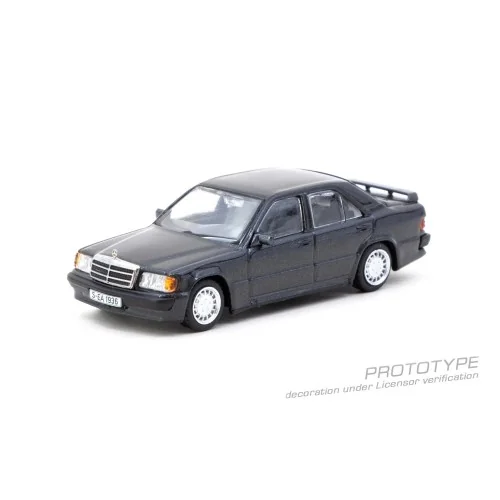 1/64 Mercedes-Benz 190 E 2.3-16 Blu-Nero Metallizzato T64G-047-BK TARMAC WORKS
