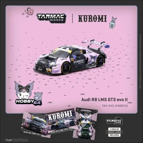 1/64 AUDI R8 LMS GT3 EVO II MACAO GT CUP FIA GT WORLD CUP 2024 T64-043-24MGP10 TARMAC WORKS