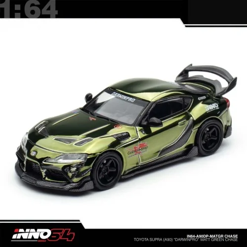 1/64 TOYOTA SUPRA A90 DARWIN PRO CHASE IN64-A90DP-MATGR CHASE INNO MODELS