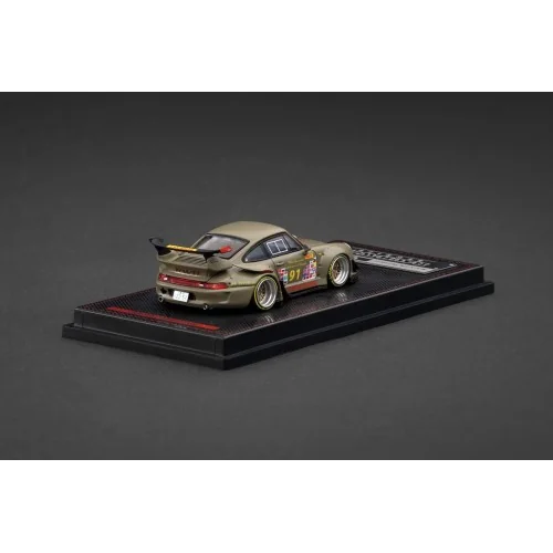 1/64 Porsche RWB 993 911 N91 Matte Green IG3873 IGNITION MODEL