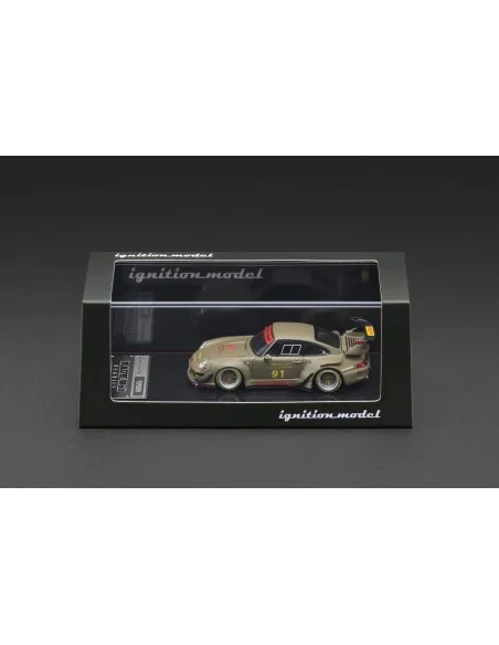 1/64 Porsche RWB 993 911 N91 Matte Green IG3873 IGNITION MODEL 1/64 Porsche RWB 993 911 N91 Matte Green IG3873 IGNITION MODEL