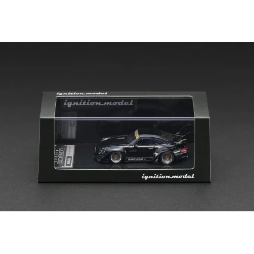 1/64 Porsche RWB 993 911 Black IG3870 IGNITION MODEL