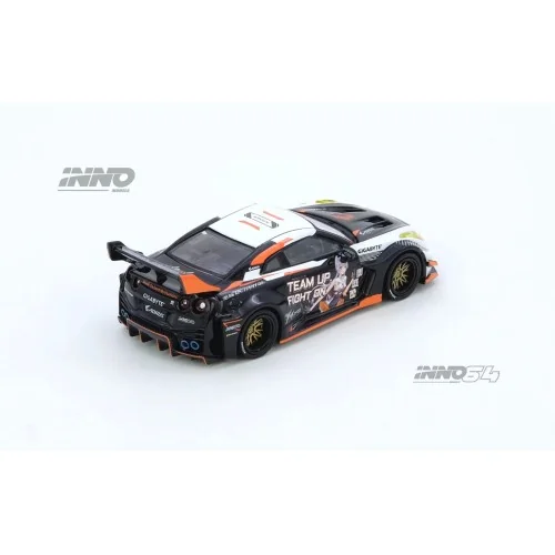 1/64 NISSAN GT-R R35 Widebody Aorus IN64-R35LB-AORUS INNO MODELS