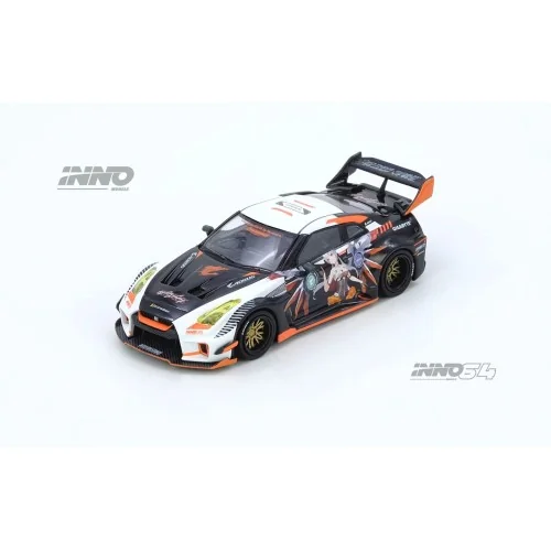 1/64 NISSAN GT-R R35 Widebody Aorus IN64-R35LB-AORUS INNO MODELS