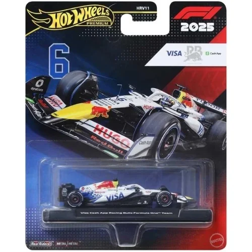 1/64 F1 2025 VCARB Formula 1 Team N6 Isack Hadjar HOT WHEELS JKD91 HOT WHEELS
