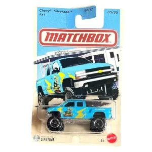 1/64 Chevy Silverado 4x4 MATCHBOX JJR49 MATCHBOX
