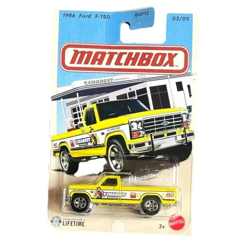 1/64 1986 Ford F150 MATCHBOX JJR47 MATCHBOX