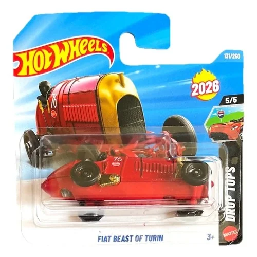 1/64 Fiat Bestia di Torino HOT WHEELS JJH48 HOT WHEELS