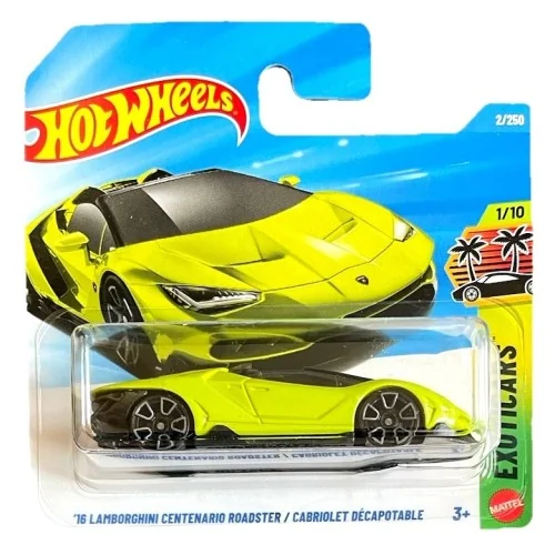 1/64 '16 Lamborghini Centenario Roadster HOT WHEELS JJK74 HOT WHEELS
