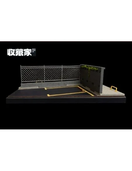 1/64 Diorama con Vetrina parcheggio SCJ 82004 VETRINE/TECHE 1:64