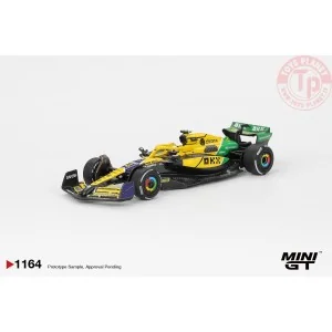 1:64 MCLAREN MCL38 N4 LANDO NORRIS MONACO GP 2024 MGT01164-L MINI GT