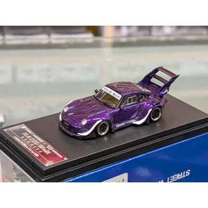 1/64 Porsche rwb 993 spoiler alto viola STW175 STREET WARRIOR
