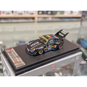 1/64 Porsche rwb 993 Apple spoiler alto nero STW241 STREET WARRIOR