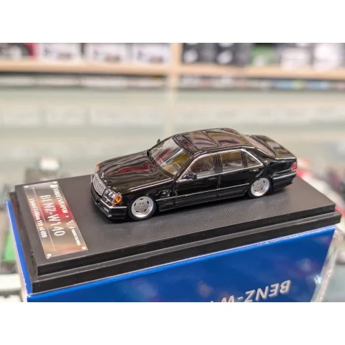 1/64 Mercedes bens W140 S600 nero STW234 STREET WARRIOR