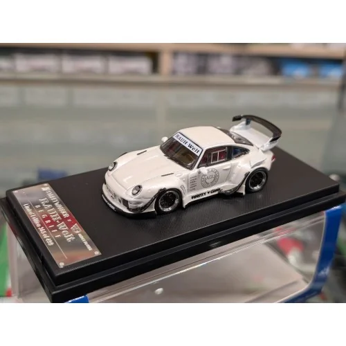 1/64 Porsche rwb 993 BIANCO STW152 STREET WARRIOR