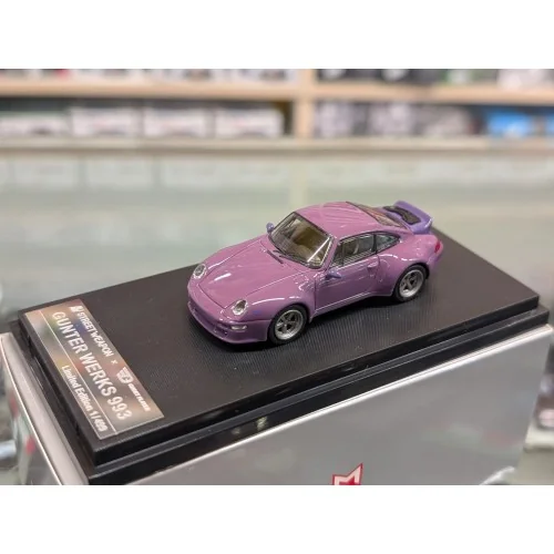 1/64 Porsche gunter werks 993 purple STW231 STREET WARRIOR