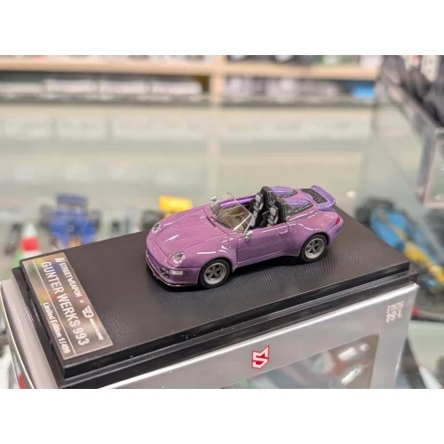 1/64 Porsche gunter werks 993 Spider purple STW232 STREET WARRIOR