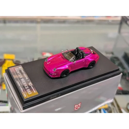 1/64 Porsche gunter werks 993 spider rosa STW233 STREET WARRIOR