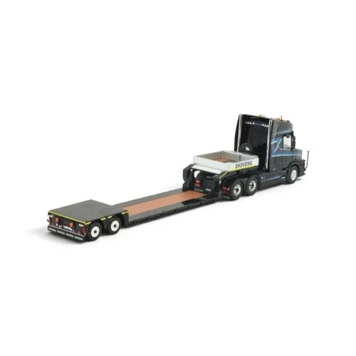 SCANIA 6x4 met 2-assige Broshuis Skoveng TEKNO 89263 TEKNO