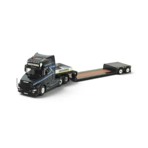 SCANIA 6x4 met 2-assige Broshuis Skoveng TEKNO 89263 TEKNO