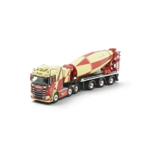 1/50 Mussche Transport Scania NGR met 3-assige betonmixer TEKNO 89965 TEKNO