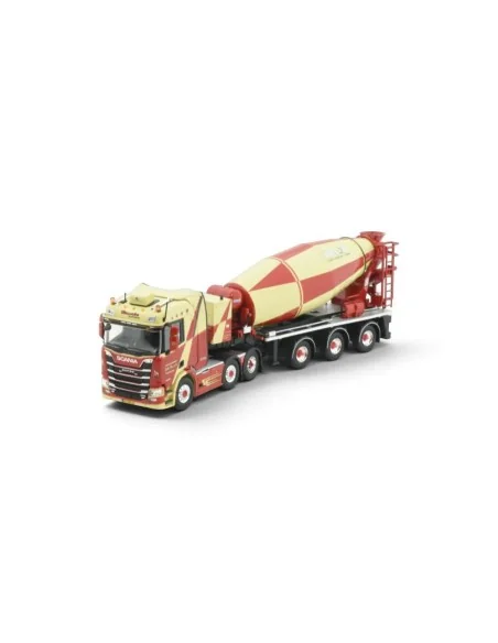 1/50 Mussche Transport Scania NGR met 3-assige betonmixer TEKNO 89965 TEKNO