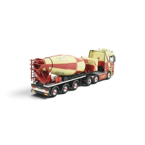 1/50 Mussche Transport Scania NGR met 3-assige betonmixer TEKNO 89965 TEKNO
