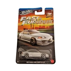 1/64 1993 Honda Civic Coupe Fast & Furious HOT WHEELS JKX20 HOT WHEELS