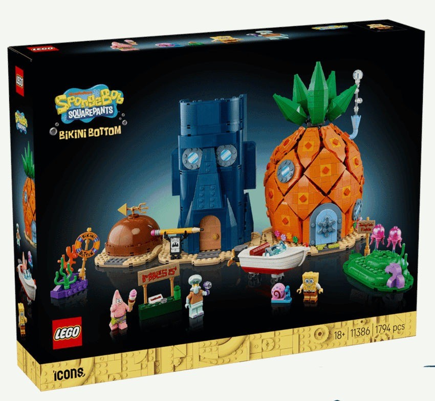 LEGO ICONS 11386 SpongeBob Bikini Bottom LEGO